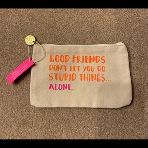 Cupcakes and cartwheels make up bag. NWT